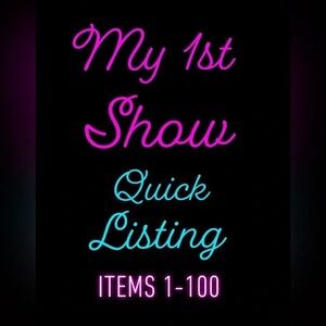 All Sales Final, New, PreLoved Conditions